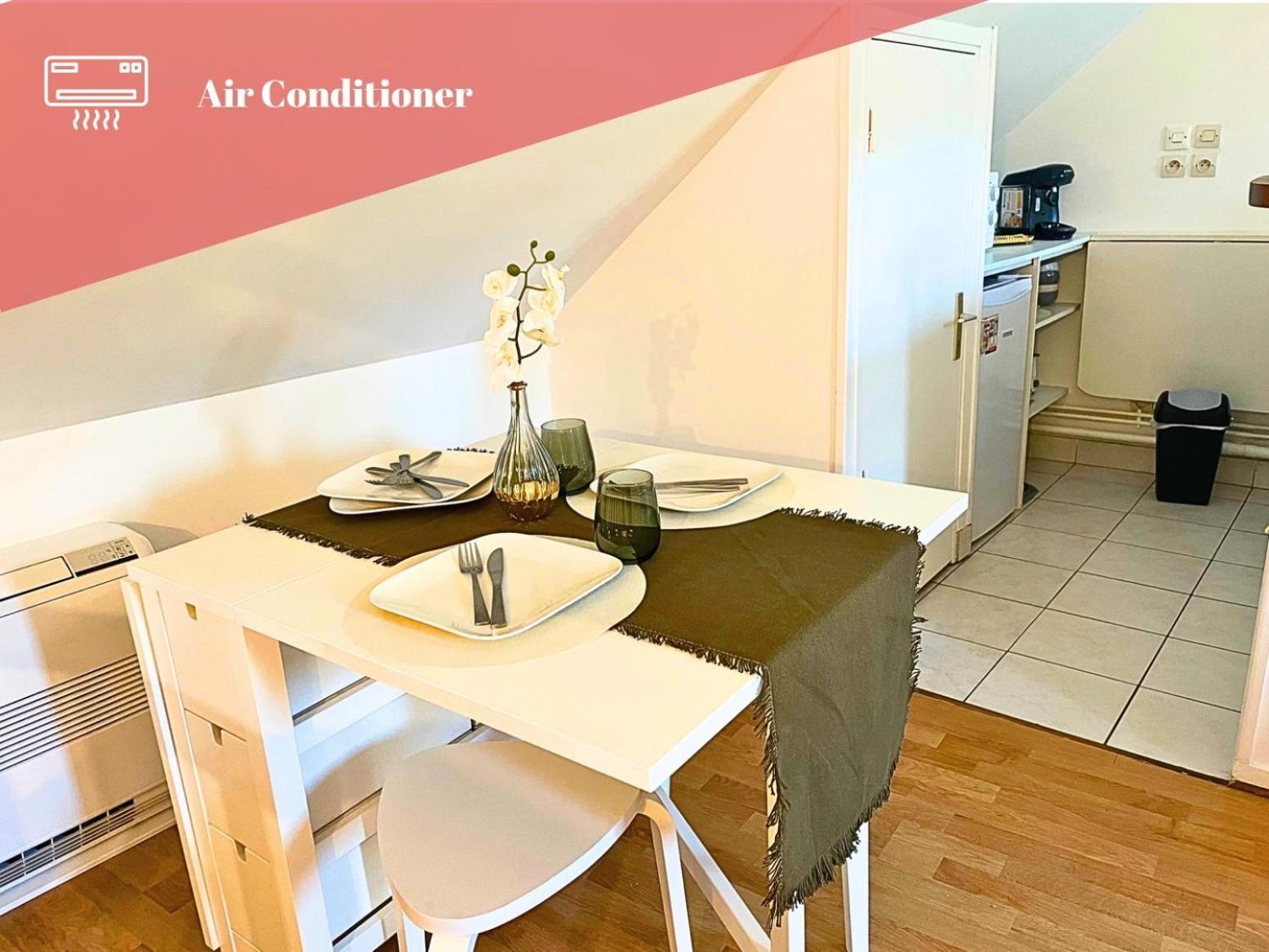 Appart Cosy Renove Avec Ac Hypercentre Nemours Exterior photo